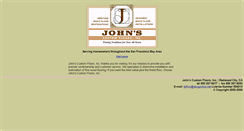 Desktop Screenshot of johnscustomfloors.com
